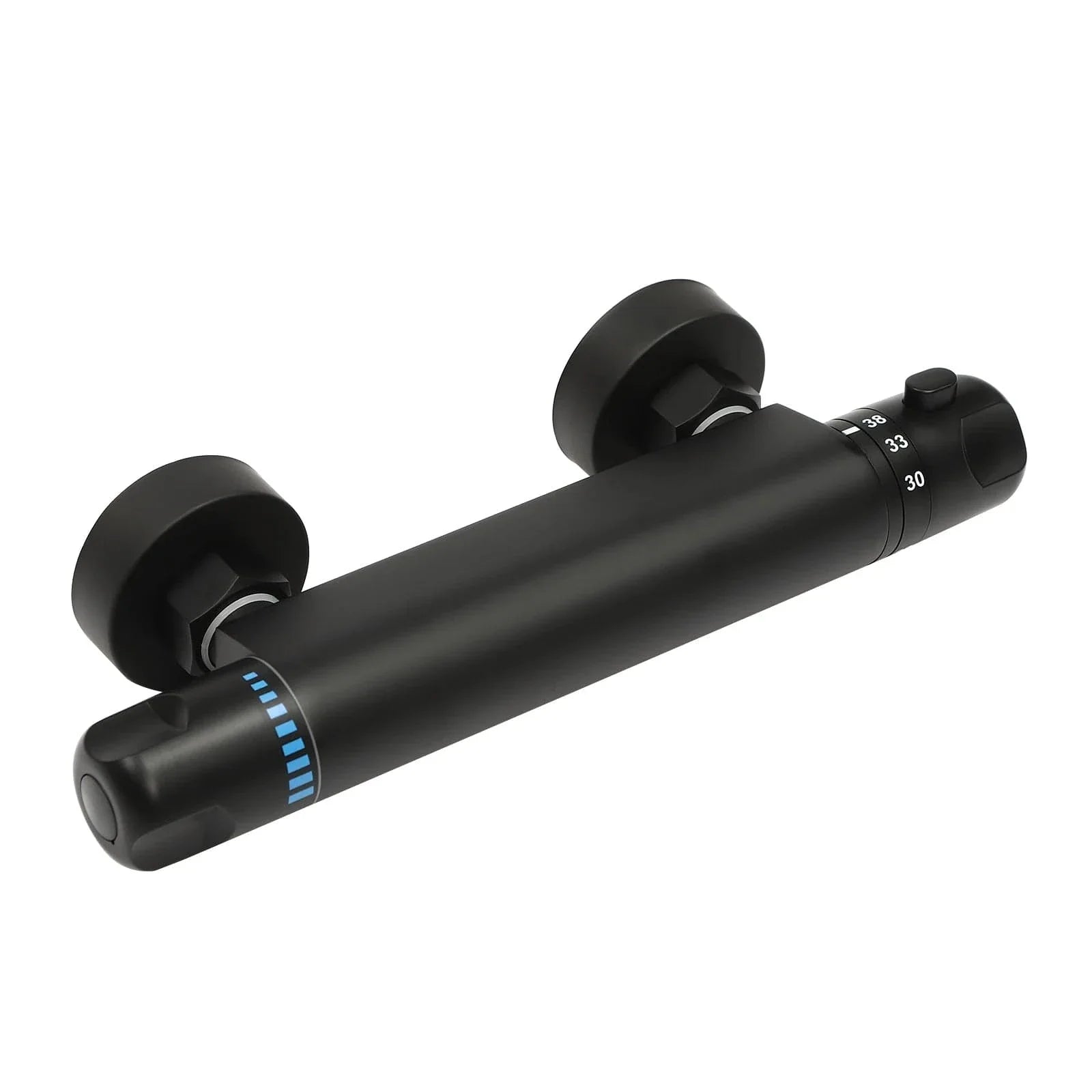 Mitigeur Douche Noir Finition Mate Anti-Traces Design Épuré – Zeltha
