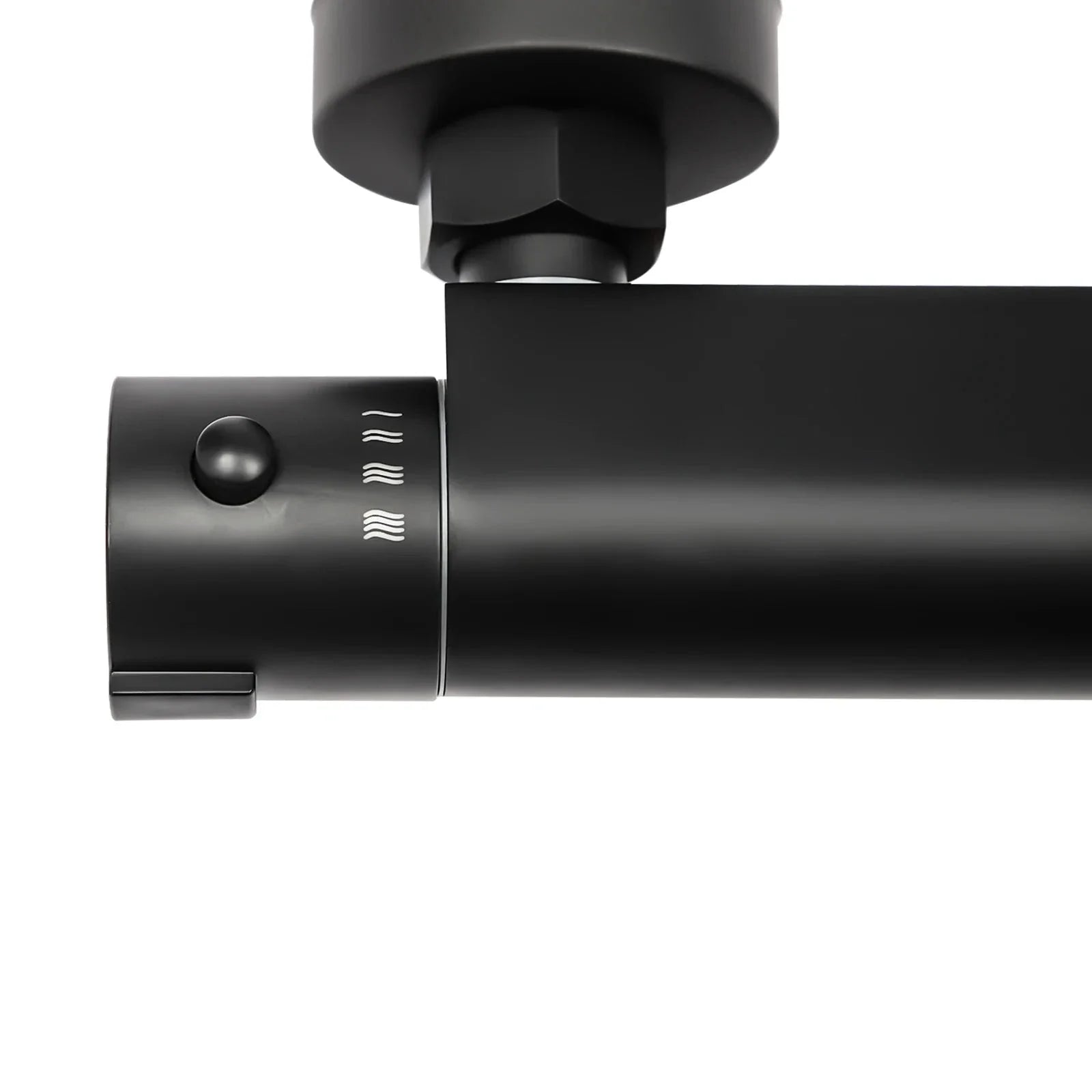 Mitigeur Douche Noir Finition Mate Anti-Traces Design Épuré – Zeltha