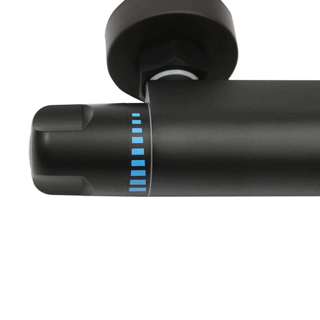 Mitigeur Douche Noir Finition Mate Anti-Traces Design Épuré – Zeltha