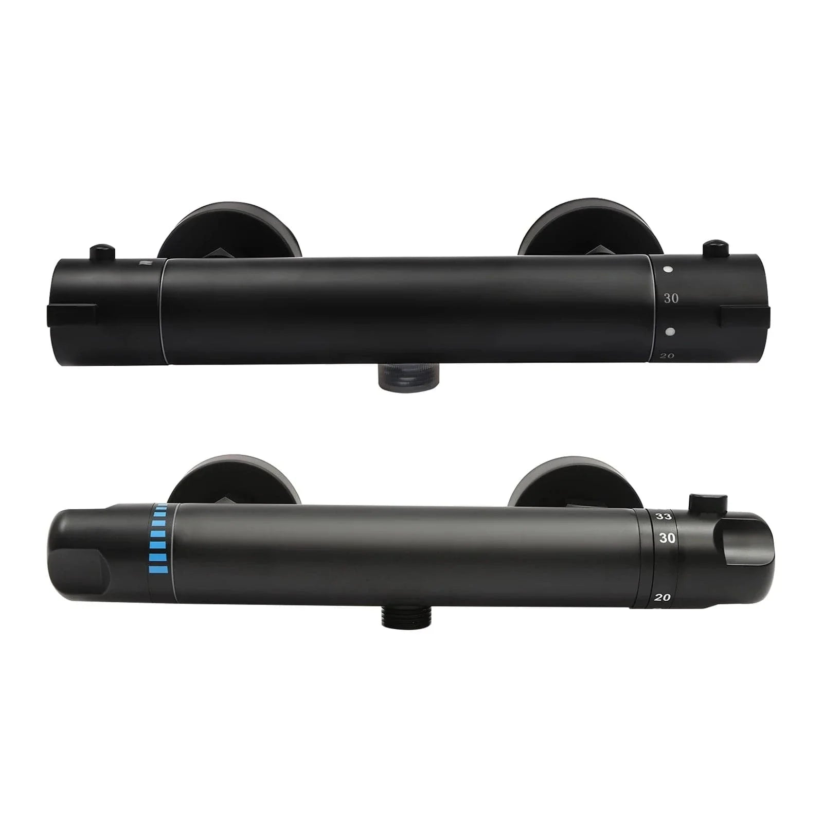 Mitigeur Douche Noir Finition Mate Anti-Traces Design Épuré – Zeltha