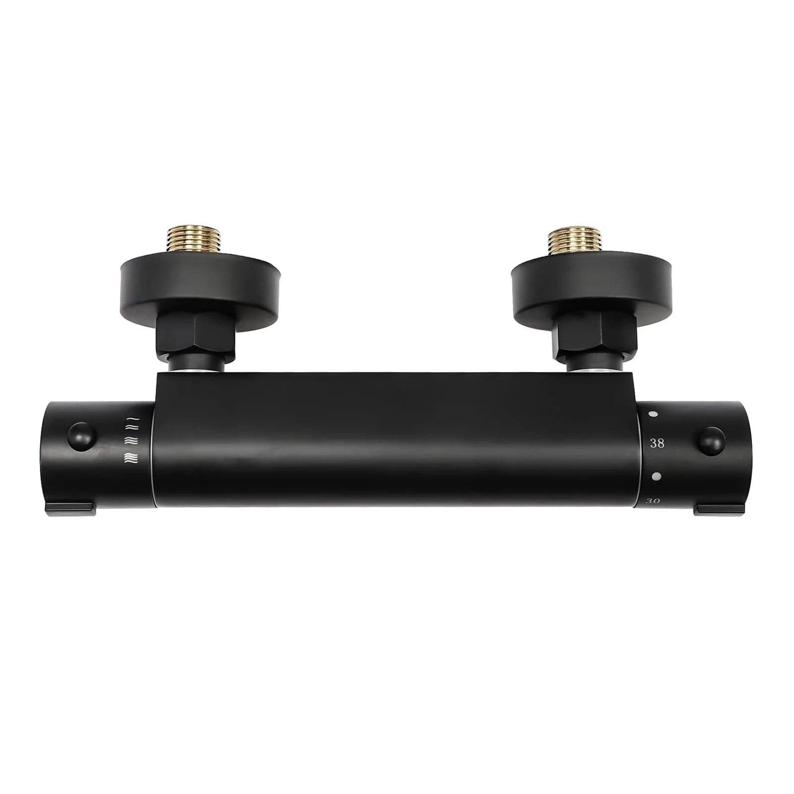 Mitigeur Douche Noir Finition Mate Anti-Traces Design Épuré – Zeltha