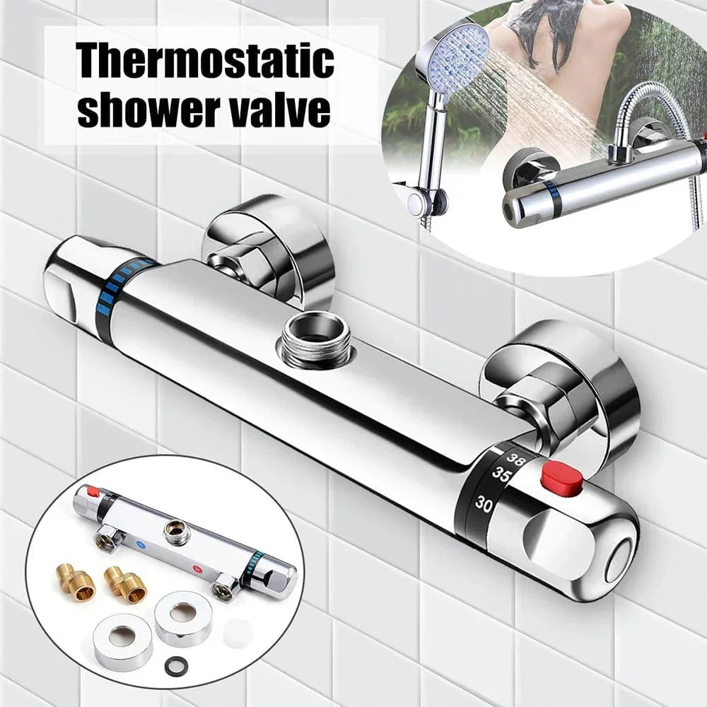 Mitigeur Douche Thermostatique Anti-Brûlure Température Stable – Thermya