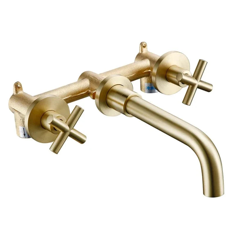 Mitigeur Lavabo Encastrable Mur Épuré Nettoyage Facile – Solvane