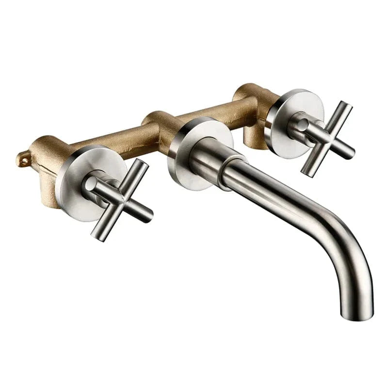 Mitigeur Lavabo Encastrable Mur Épuré Nettoyage Facile – Solvane