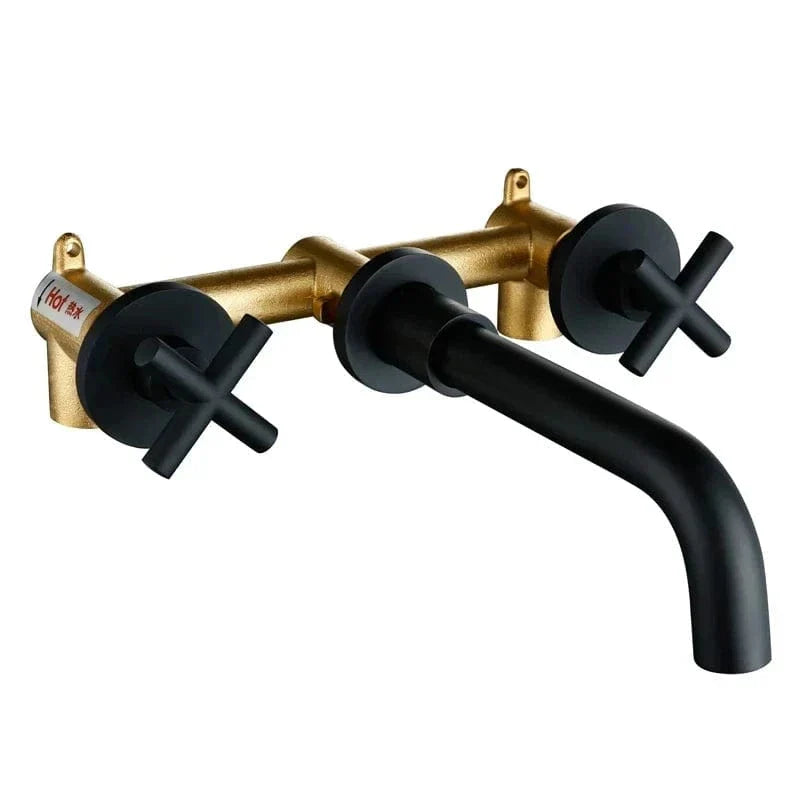 Mitigeur Lavabo Encastrable Mur Épuré Nettoyage Facile – Solvane