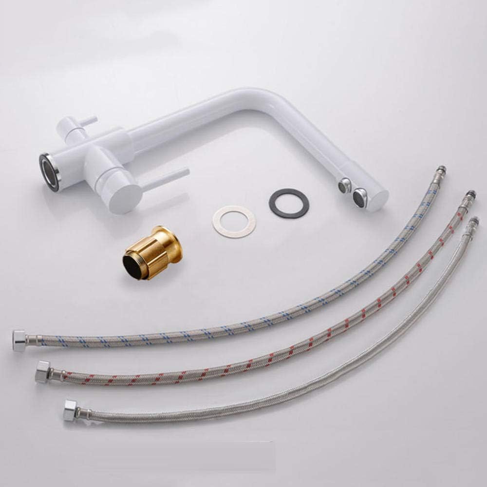 Mitigeur Évier Blanc Finition Mate Cuisine Lumineuse – Cuvéa