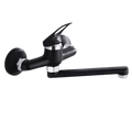 Mitigeur Évier Noir Finition Mate Style Contemporain – Cuvéa