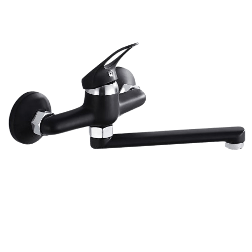 Mitigeur Évier Noir Finition Mate Style Contemporain – Cuvéa