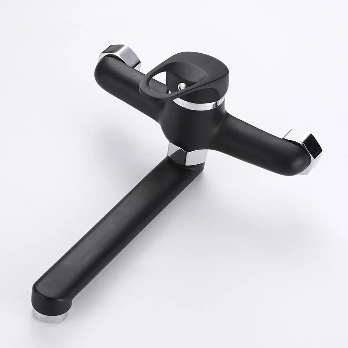 Mitigeur Évier Noir Finition Mate Style Contemporain – Cuvéa