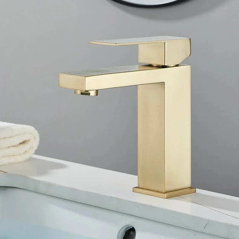Mitigeur Lavabo Bec Haut Espace Généreux Sous le Jet – Solvane