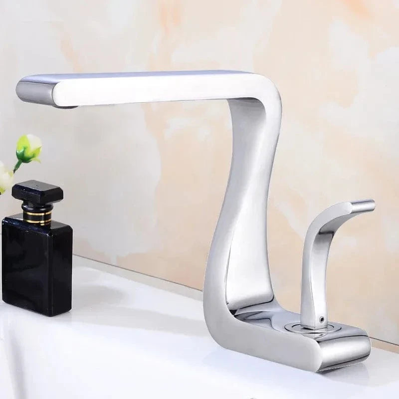Mitigeur Lavabo Cascade Flux Large Effet Apaisant – Solvane
