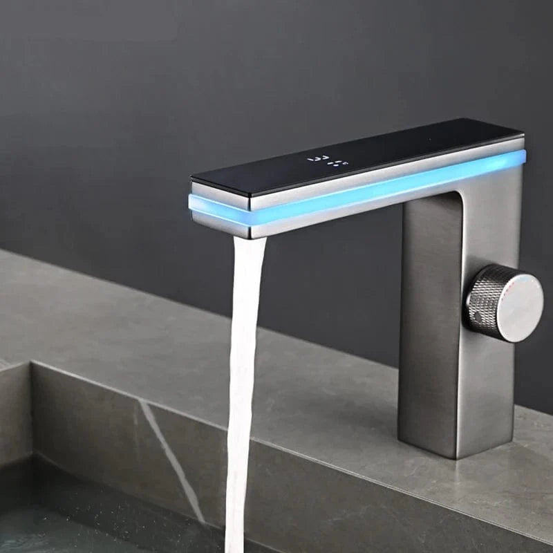 Mitigeur Lavabo Design Contemporain Ligne Minimaliste – Solvane