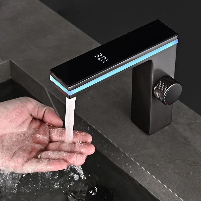 Mitigeur Lavabo Design Contemporain Ligne Minimaliste – Solvane