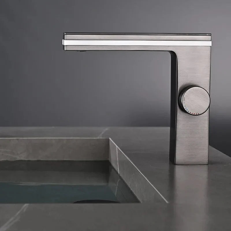 Mitigeur Lavabo Design Contemporain Ligne Minimaliste – Solvane