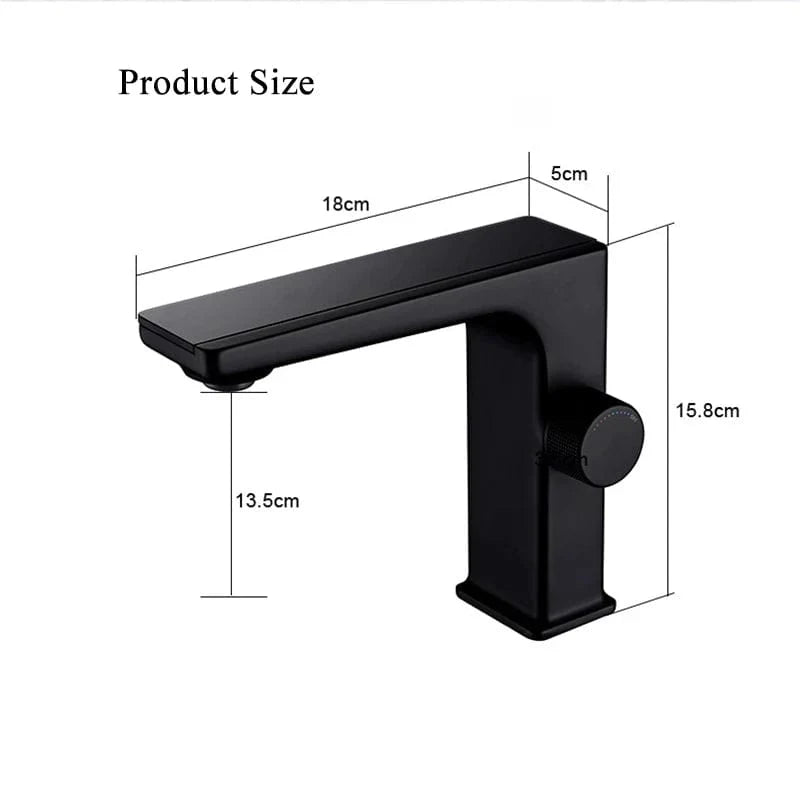 Mitigeur Lavabo Design Contemporain Ligne Minimaliste – Solvane