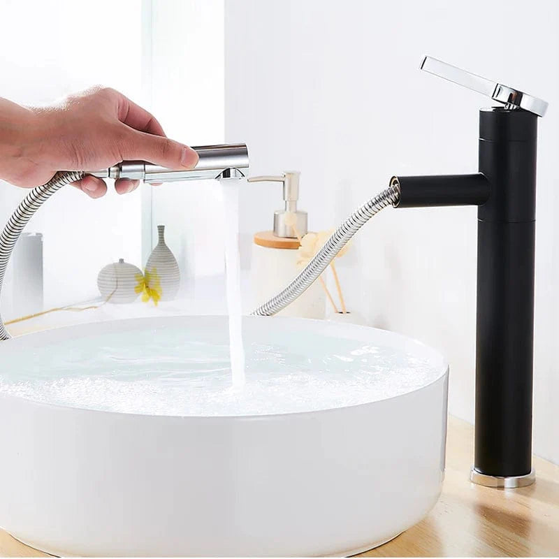 Mitigeur Lavabo avec Douchette Polyvalence au Quotidien – Solvane