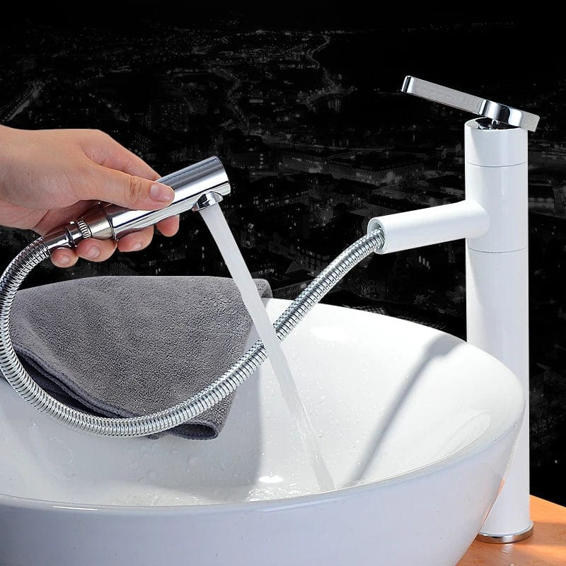 Mitigeur Lavabo avec Douchette Polyvalence au Quotidien – Solvane