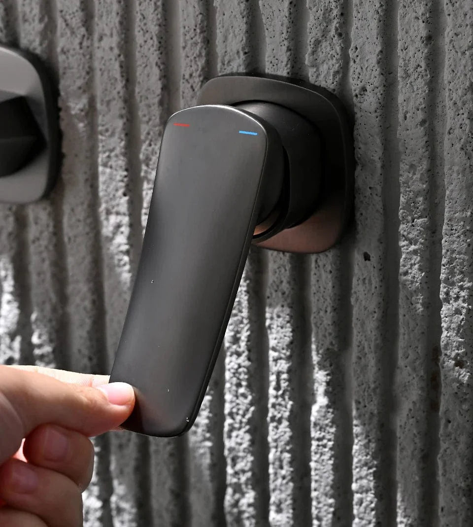 Mitigeur Lavabo Encastrable Design Invisible Gain de Place – Solvane