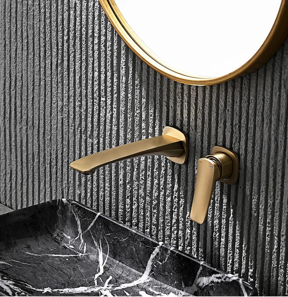 Mitigeur Lavabo Encastrable Design Invisible Gain de Place – Solvane