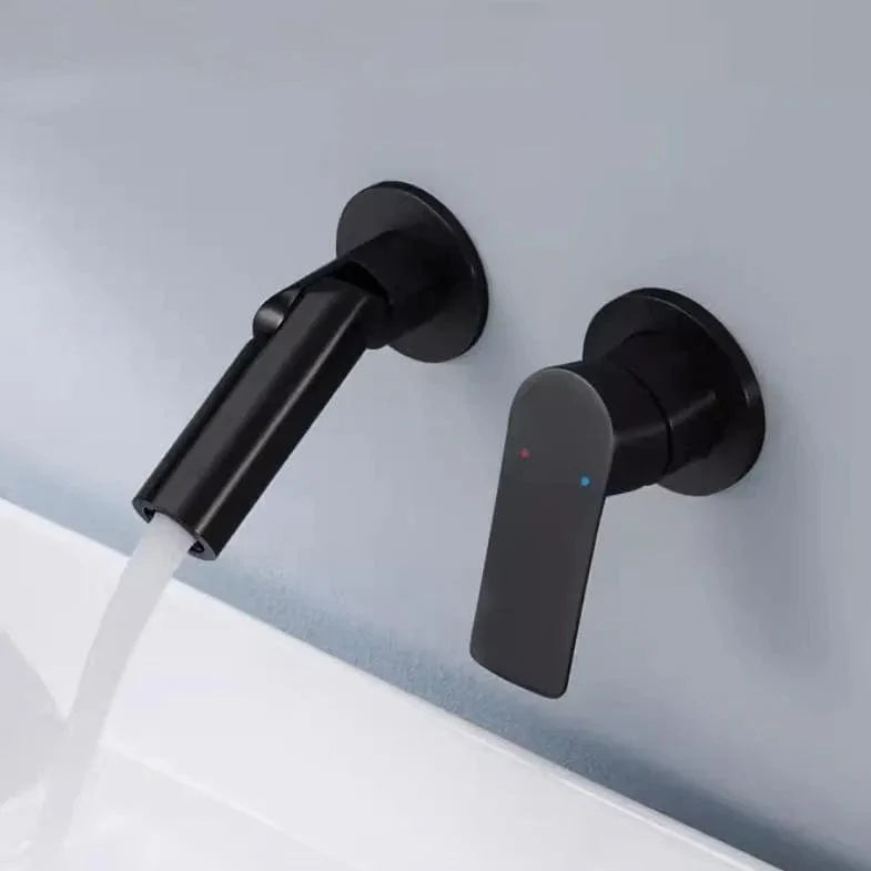 Mitigeur Lavabo Encastrable Mural Vasque Entièrement Dégagée – Solvane