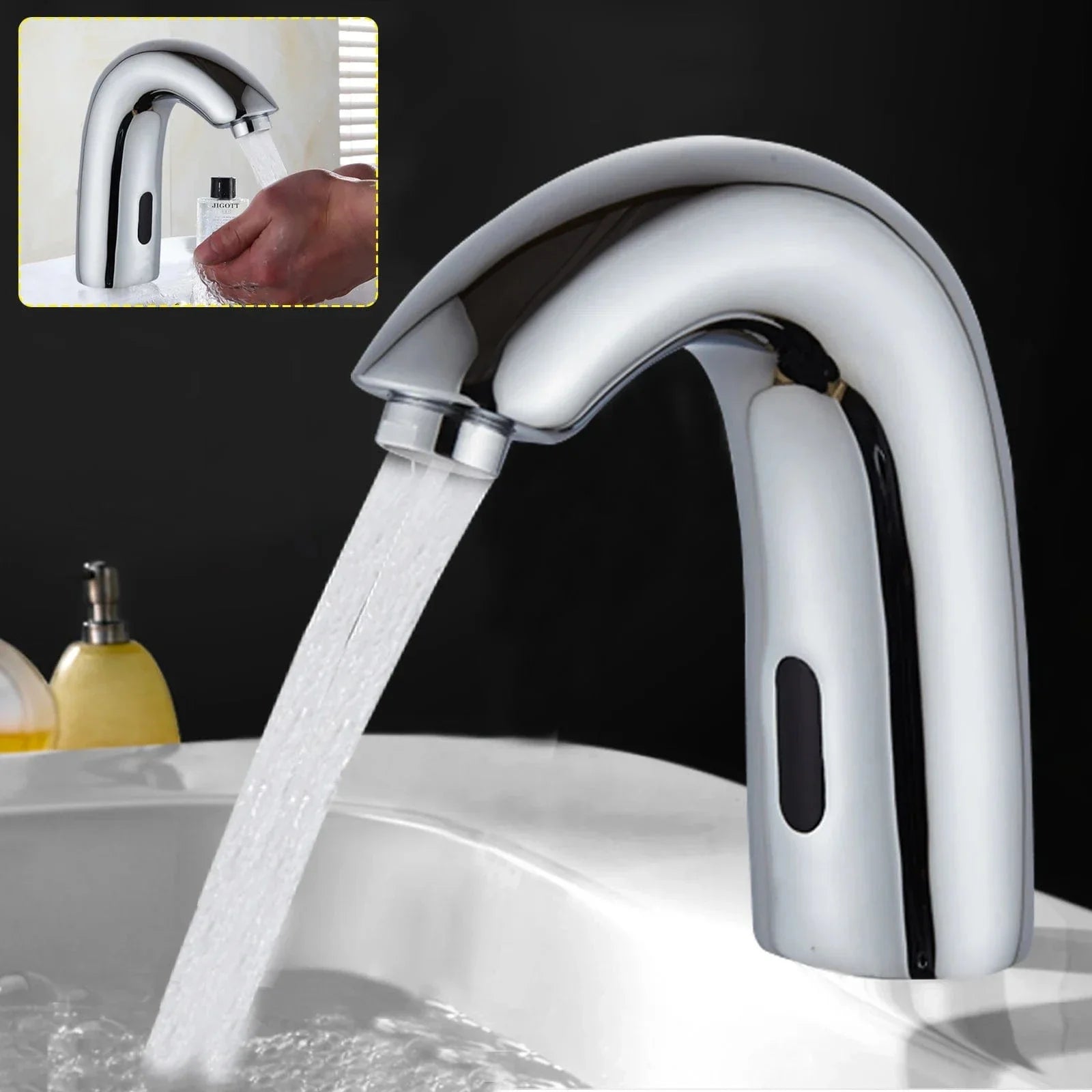 Mitigeur Lavabo Infrarouge Sans Contact Hygiène Maximale – Solvane