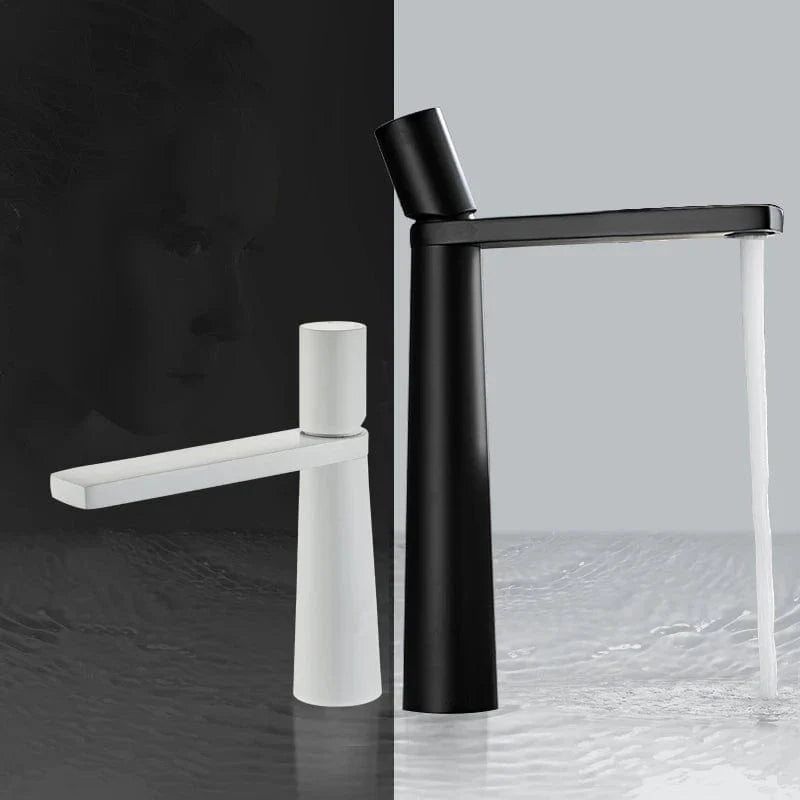 Mitigeur Lavabo Laiton Brossé Toucher Satiné Anti-Traces – Solvane