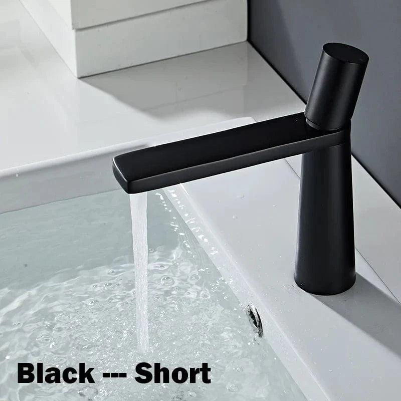 Mitigeur Lavabo Laiton Brossé Toucher Satiné Anti-Traces – Solvane