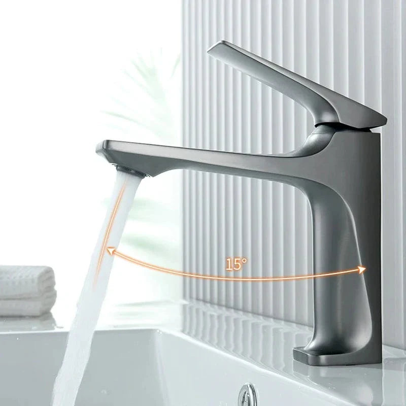 Mitigeur Lavabo Cartouche Céramique Fermeture Douce Sans Goutte – Solvane