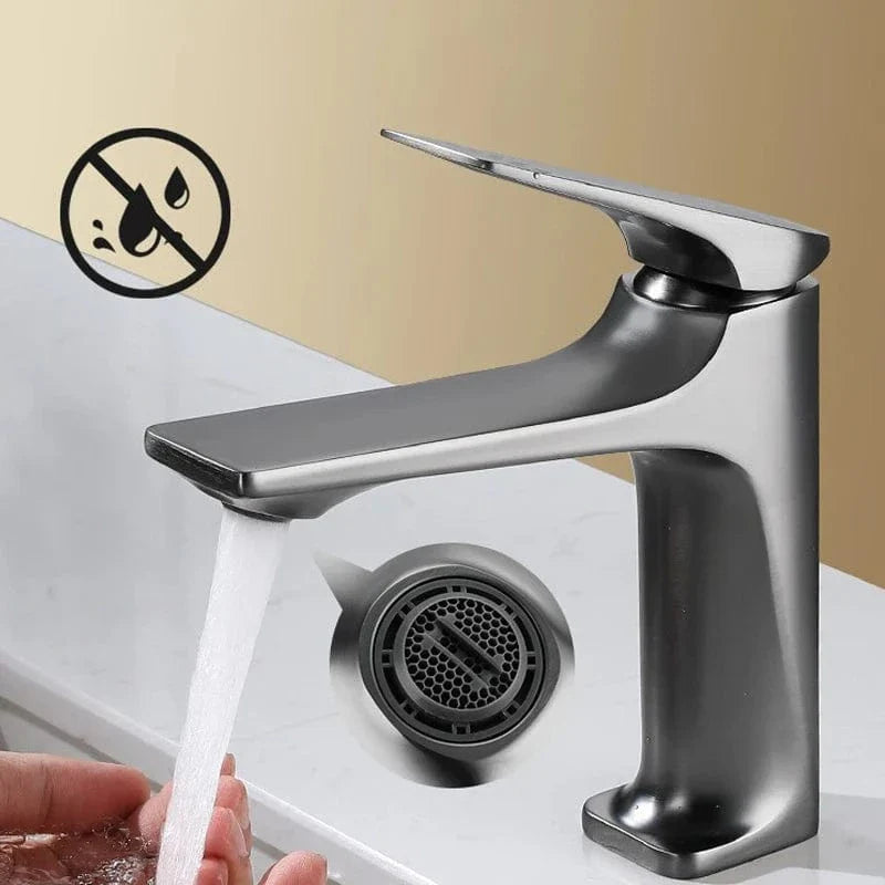 Mitigeur Lavabo Cartouche Céramique Fermeture Douce Sans Goutte – Solvane