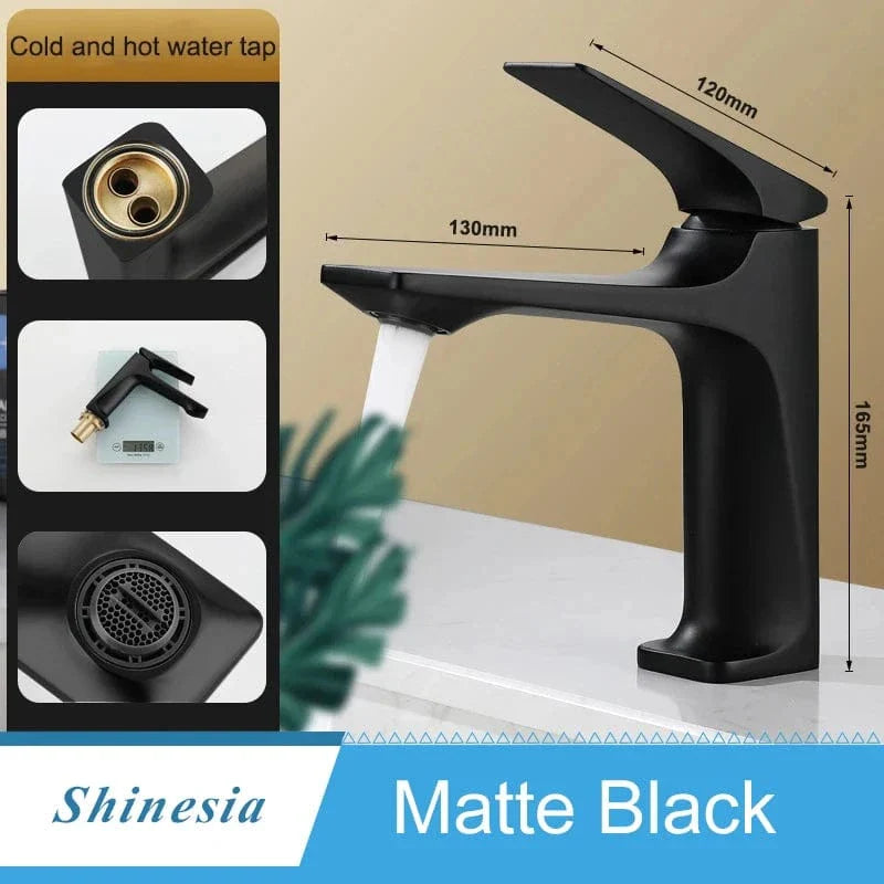 Mitigeur Lavabo Cartouche Céramique Fermeture Douce Sans Goutte – Solvane