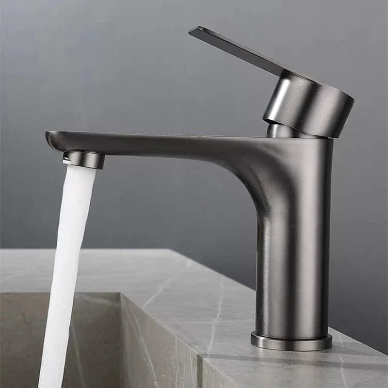 Mitigeur Lavabo Noir Mat Aucune Trace de Doigts – Solvane