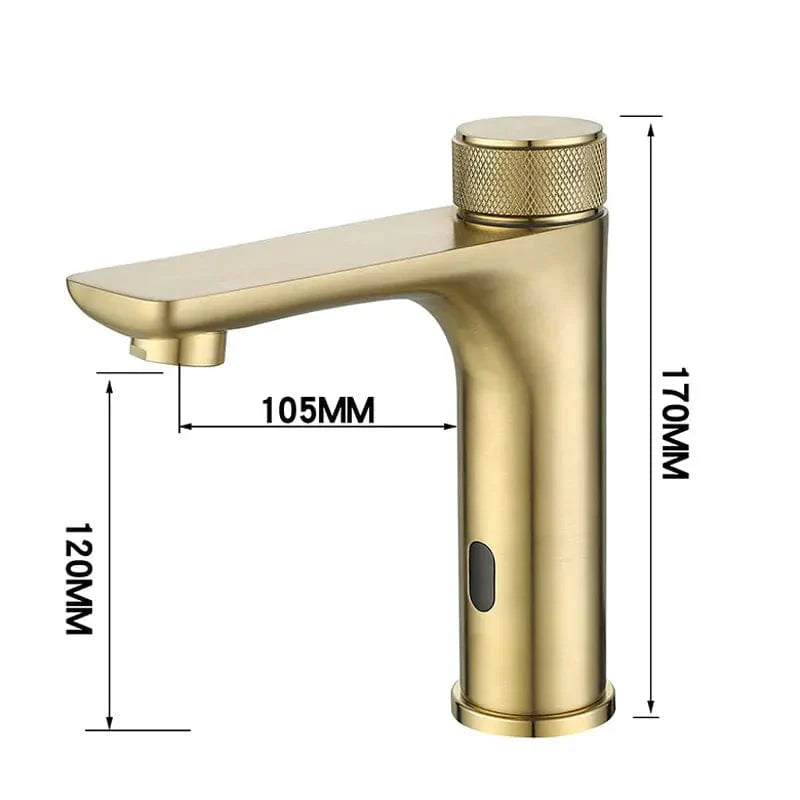 Mitigeur Lavabo Or Brossé Éclat Discret Sans Reflet – Solvane