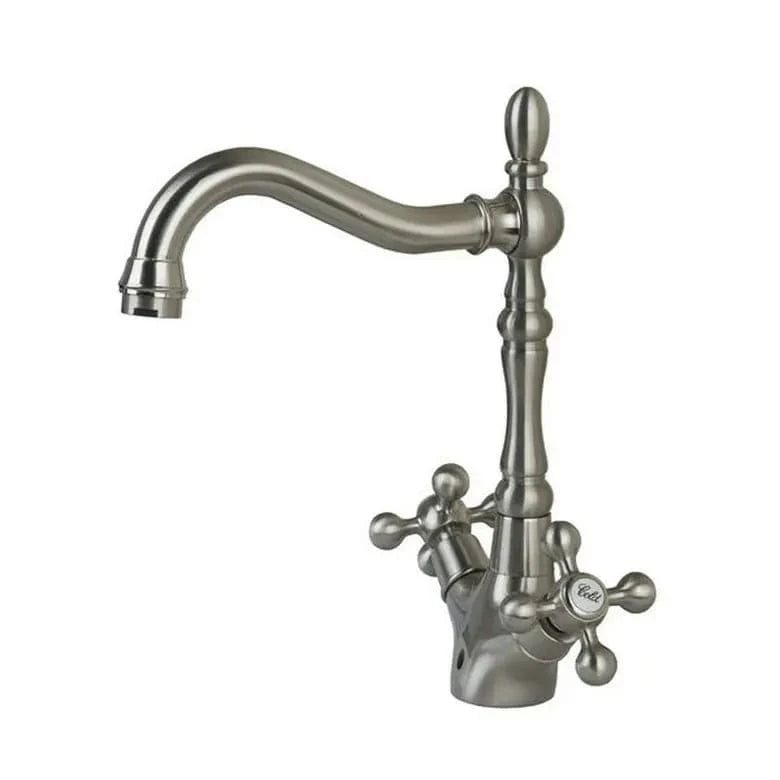 Mitigeur Lavabo Rétro Charme d'Antan Finition Vieillie – Solvane