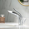 Mitigeur Lavabo Design Arrondi Chromé Brillance Entretien Facile – Solvane