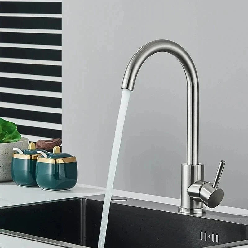Mitigeur Cuisine Bec Haut Pivotant 360° Grande Vaisselle Facile – Cuvéa