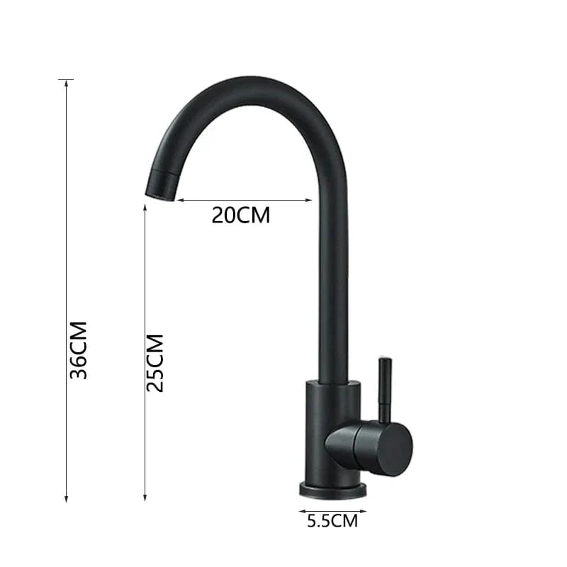 Mitigeur Cuisine Bec Haut Pivotant 360° Grande Vaisselle Facile – Cuvéa