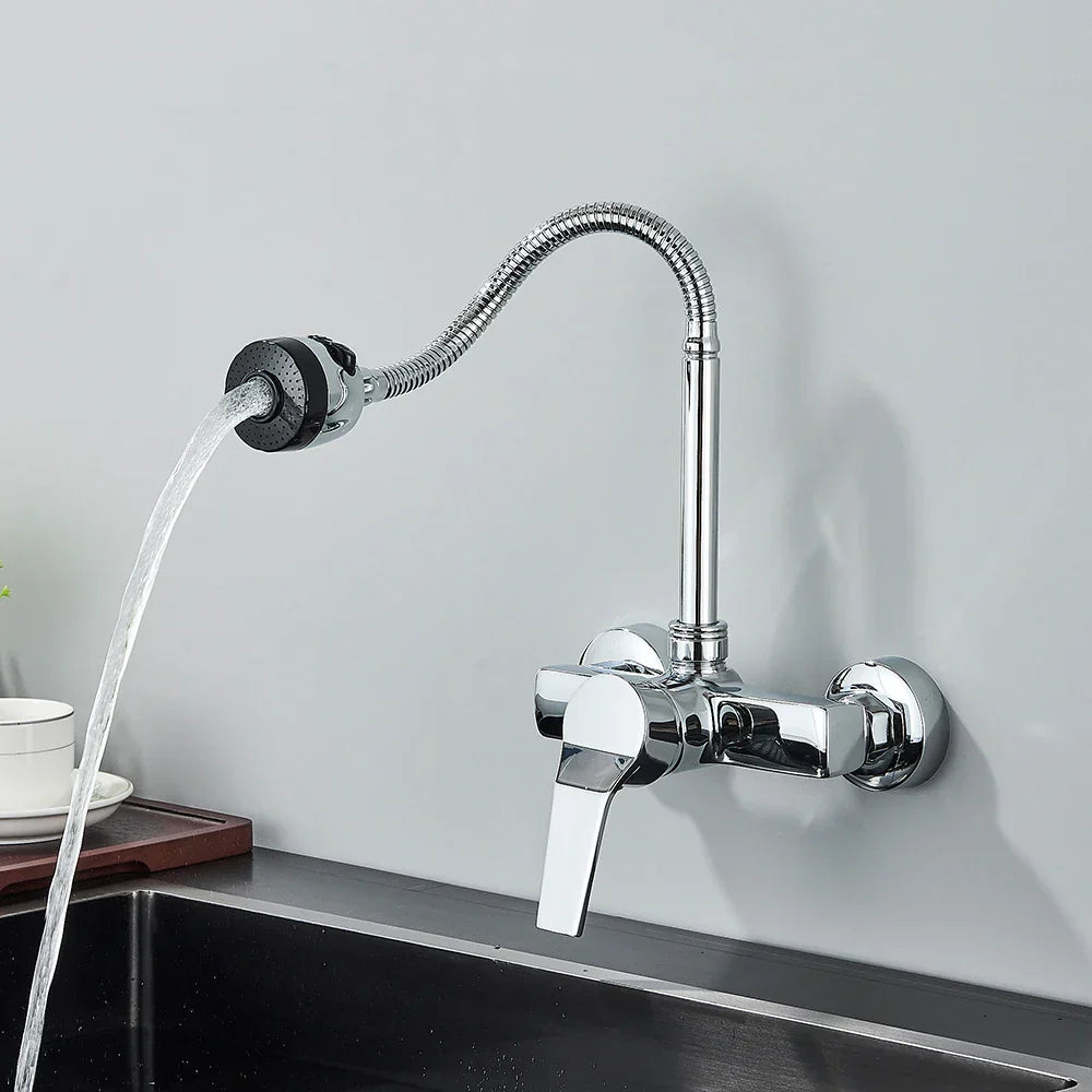 Mitigeur Mural Cuisine Flexible Polyvalent Élégant et Durable – Cuvéa