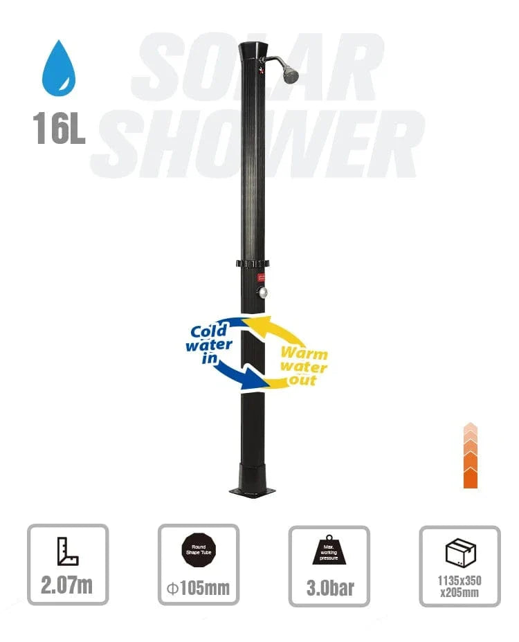 Mitigeur Thermostatique Solaire 16L Douche Extérieure Portable – Nomadis