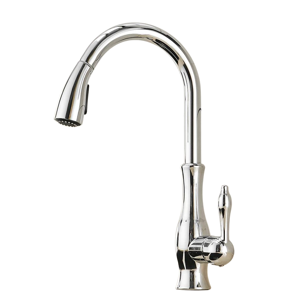 Mitigeur Cuisine Extractible Rétro Bec Déployable Design Épuré – Cuvéa