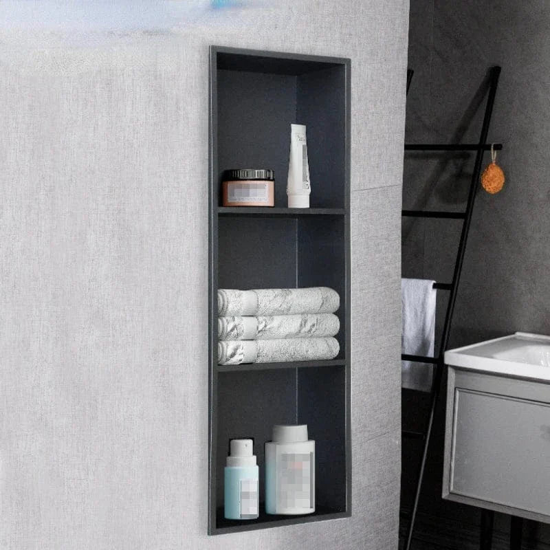 Niche de Douche à Carreler Inox Rangement Encastré Invisible – Rekta