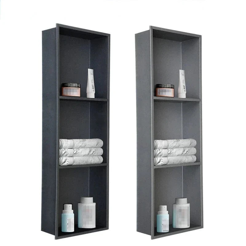 Niche de Douche à Carreler Inox Rangement Encastré Invisible – Rekta