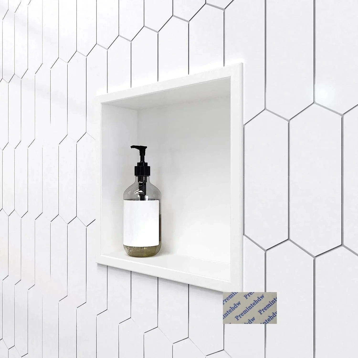Niche de Douche Encastrable Inox Rangement Élégant Sans Encombrement – Rekta