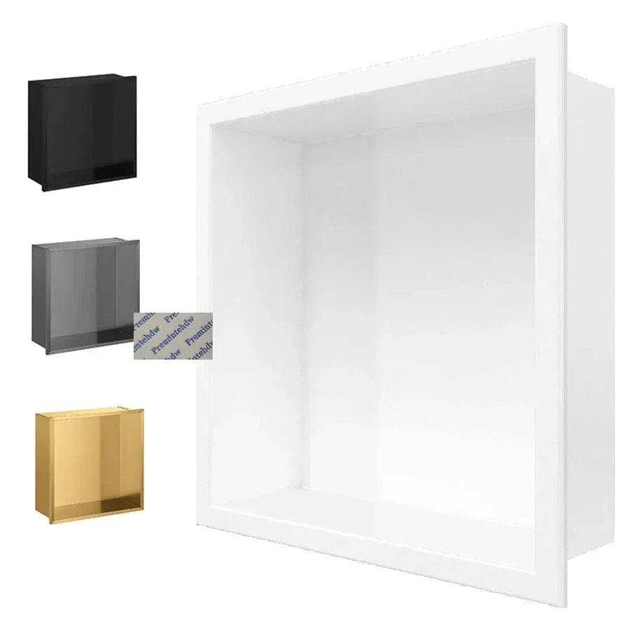 Niche de Douche Encastrable Inox Rangement Élégant Sans Encombrement – Rekta
