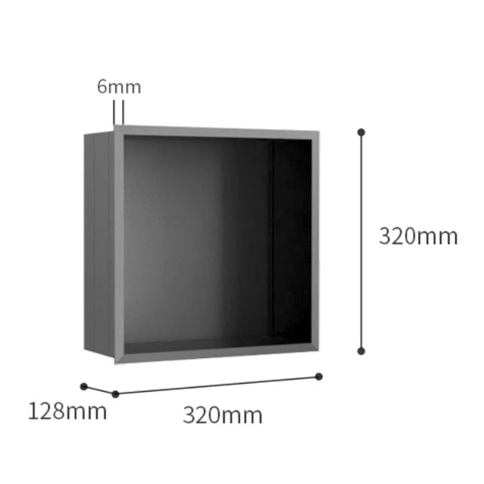 Niche de Douche Aluminium Organisation Élégante Pose Simple – Rekta