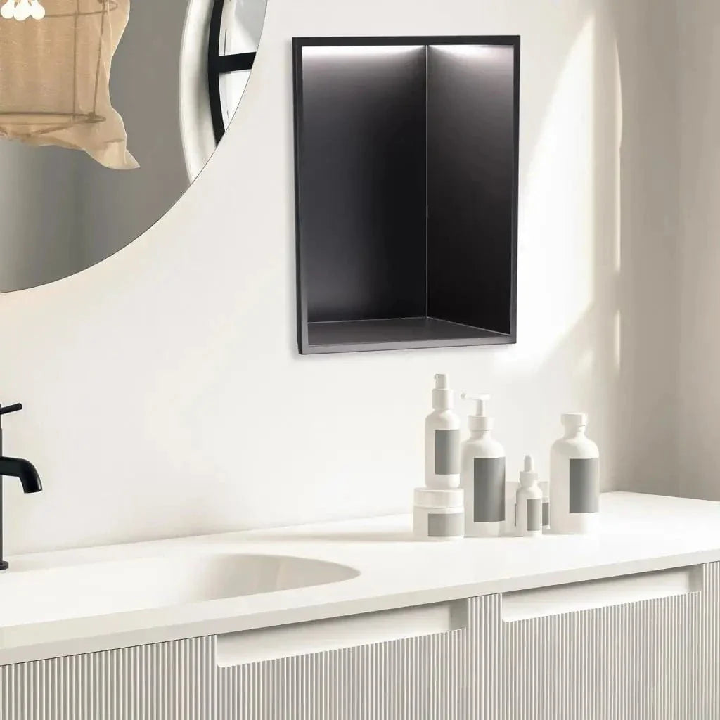 Niche de Douche Aluminium Organisation Élégante Pose Simple – Rekta