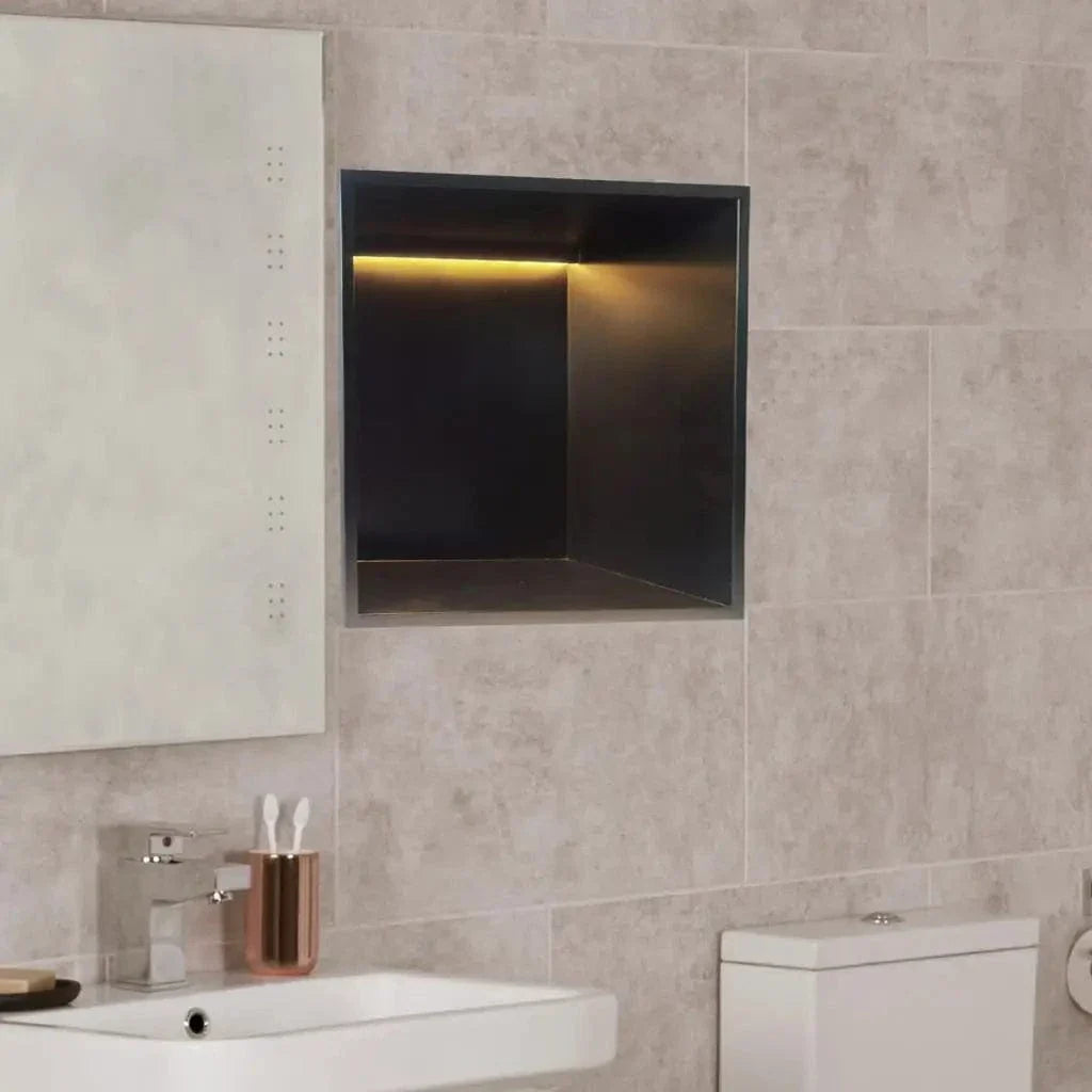 Niche de Douche Aluminium Organisation Élégante Pose Simple – Rekta