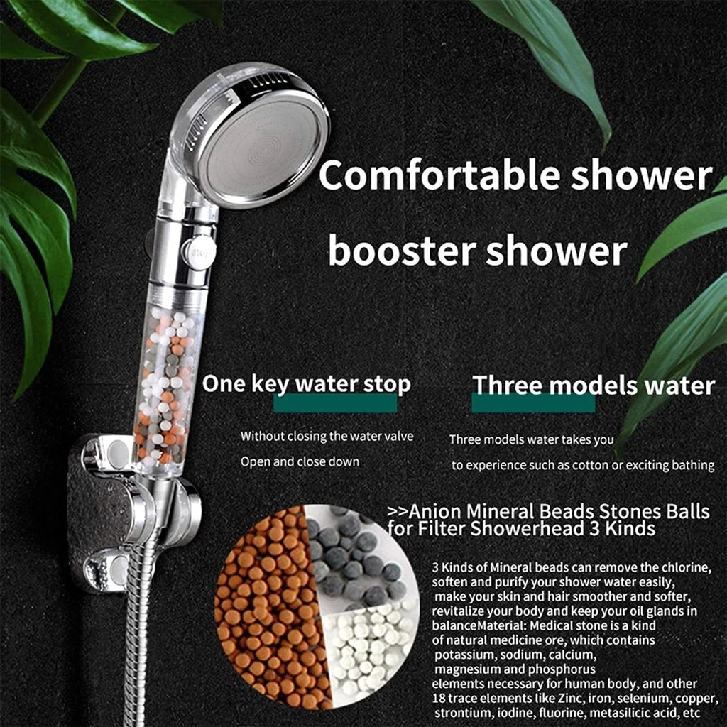 Pommeau de Douche Jet Enveloppant Confort Quotidien – Pluvia