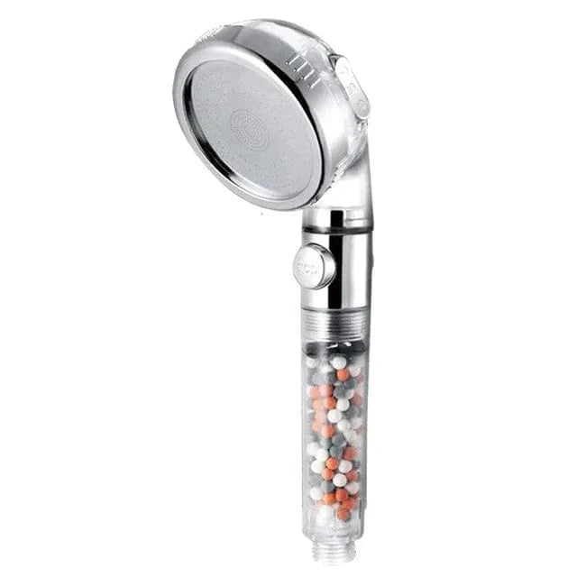 Pommeau de Douche Anticalcaire Eau Adoucie Cheveux Plus Doux – Pluvia