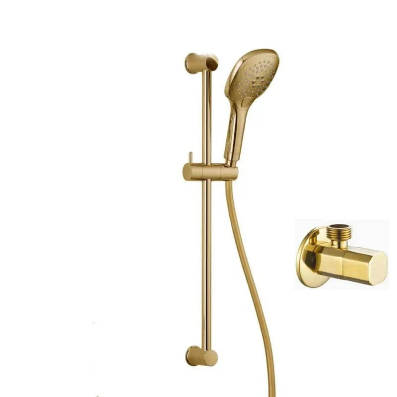 Pommeau de Douche avec Flexible Ensemble Complet Prêt à Poser – Pluvia