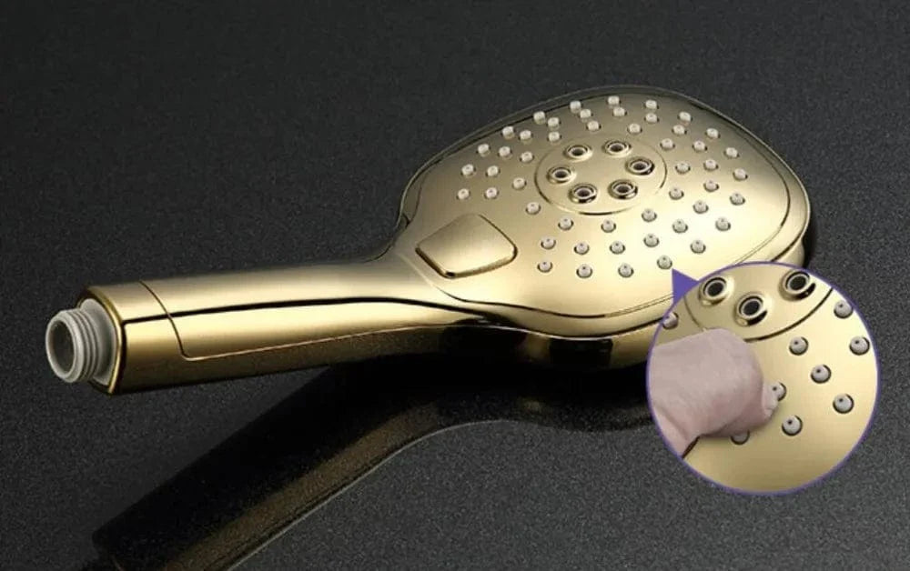 Pommeau de Douche avec Flexible Ensemble Complet Prêt à Poser – Pluvia